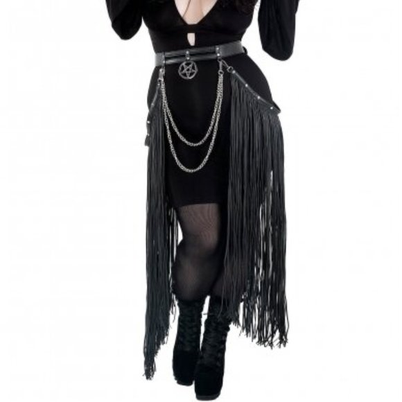 Keeping! 🆕 Killstar "Aviana" Fringe Belt - Picture 3 of 9